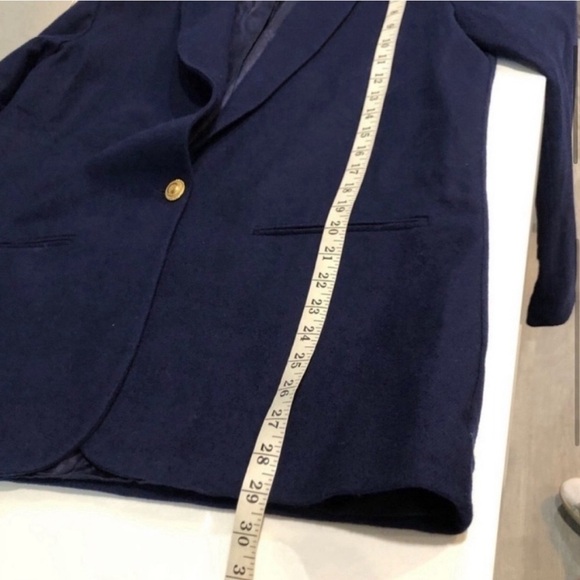 Fundamental things 100% pure new wool dark blue size:14 - Picture 7 of 15